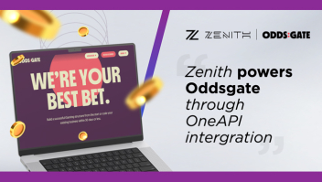 Zenith fornece a plataforma Oddsgate com seu premiado agregador OneAPI 1
