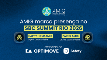 AMIG marca presença no SBC Rio 2026 com Happy Hour e painel sobre talento no iGaming