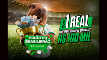 Bolão do SeuBet tem premiação de R$ 100 mil a cada rodada do Brasileirão-26