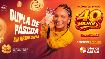 Dupla de Páscoa 2026 tem prêmio aumentado para R$ 40 mi pela Caixa Econômica 1