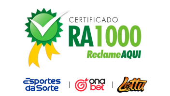 Esportes Gaming Brasil conquista selo RA1000 com três marcas