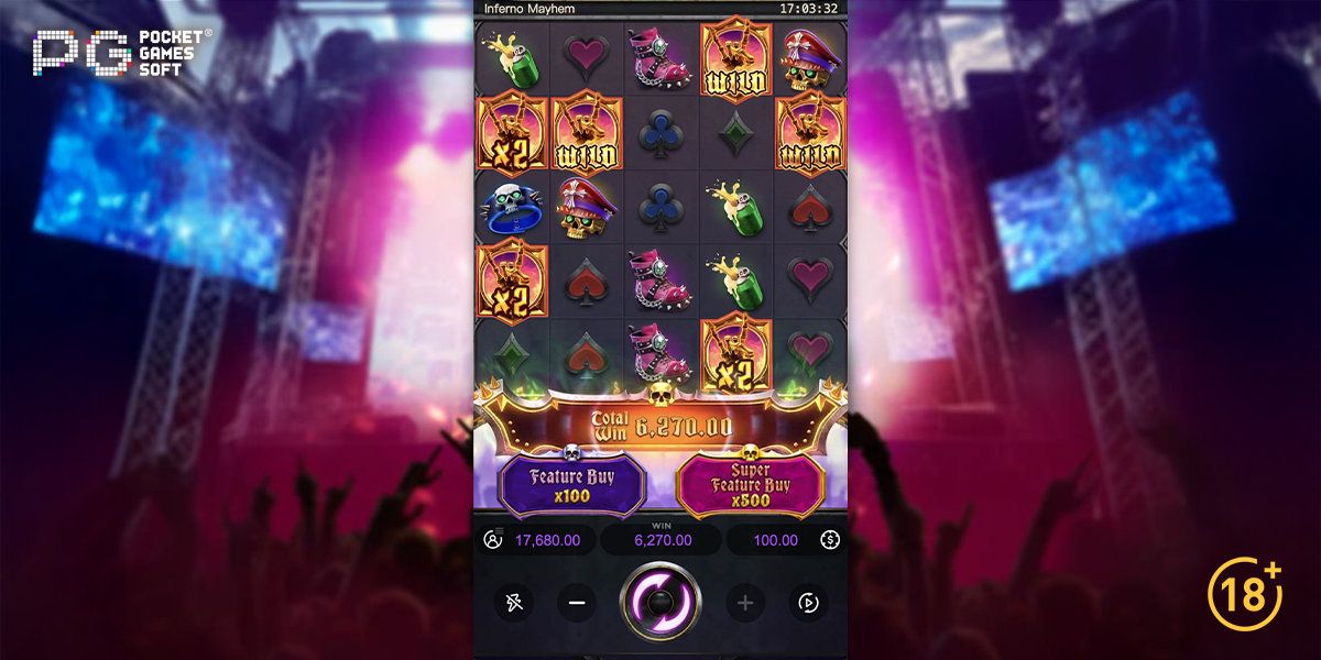 PG Soft aumenta o volume com o eletrizante slot Inferno Mayhem