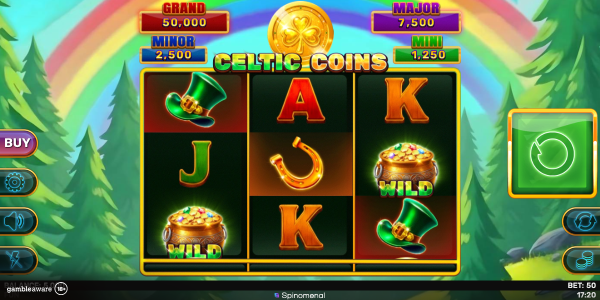 Spinomenal expande a série Hold & Hit 3x3 com Celtic Coins
