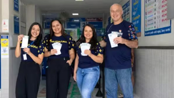 Um dos cinco vencedores do bolão de R$ 158 milhões da Mega-Sena ainda não solicitou resgate do prêmio 1