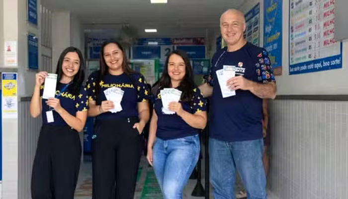 Um dos cinco vencedores do bolão de R$ 158 milhões da Mega-Sena ainda não solicitou resgate do prêmio 1