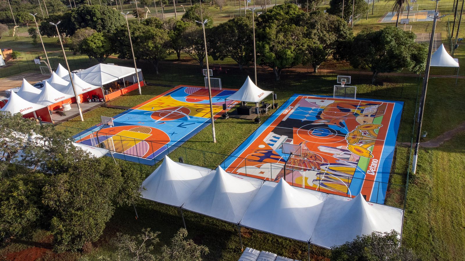 Betano convida artistas locais para revitalizar quadras no Parque da Cidade 4