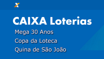 CAIXA Loterias anuncia sequência de concursos especiais com prêmios milionários e regras diferenciadas 1