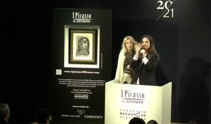 Engenheiro de Paris ganha pintura de Picasso avaliada em € 1 mi por € 100 em rifa