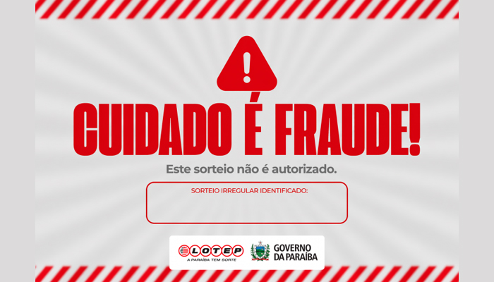 Lotep cria frente digital para alertar sobre sorteios ilegais e reforça estratégia integrada de fiscalização
