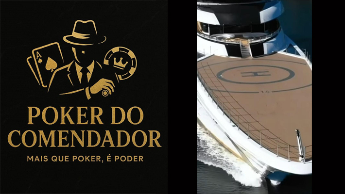 ‘Poker do Comendador’ distribui US$ 1 mi em torneio de alto mar na Paraíba neste sábado