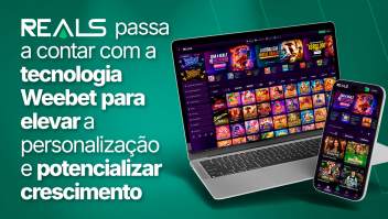 Reals passa a contar com a tecnologia Weebet para elevar a personalização e potencializar crescimento 2