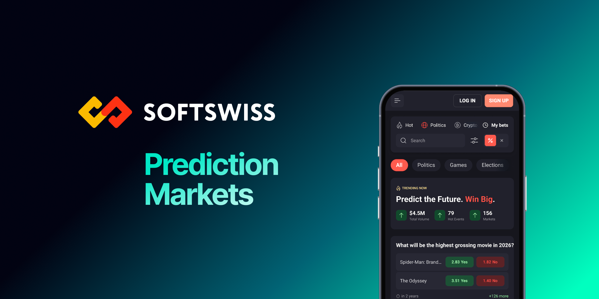 SOFTSWISS Lança Mercados de Previsão de Odds Fixas para Operadores de iGaming