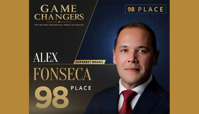 Alexandre Fonseca figura como único executivo brasileiro da indústria em ranking global dos líderes mais influentes do iGaming