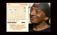 Após torrar prêmio de R$ 30 milhões da loteria, homem volta às ruas para garantir renda