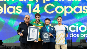 Betnacional consagra Galvão Bueno no Guinness World Records™ com homenagem histórica em Miami 2