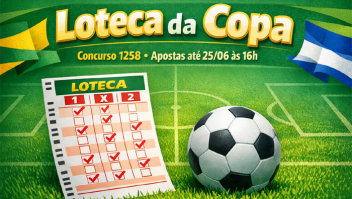 Confira a programação do concurso 1258 da Loteca da Copa
