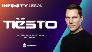 Tiësto será a atração principal do INFINITY Lisbon no SBC Summit 2026