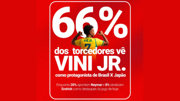 Torcida vê Vini Jr. como protagonista do Brasil hoje