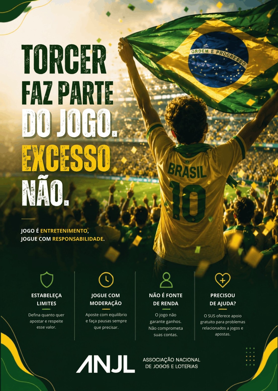 ANJL lança campanha de jogo responsável durante a Copa do Mundo 1