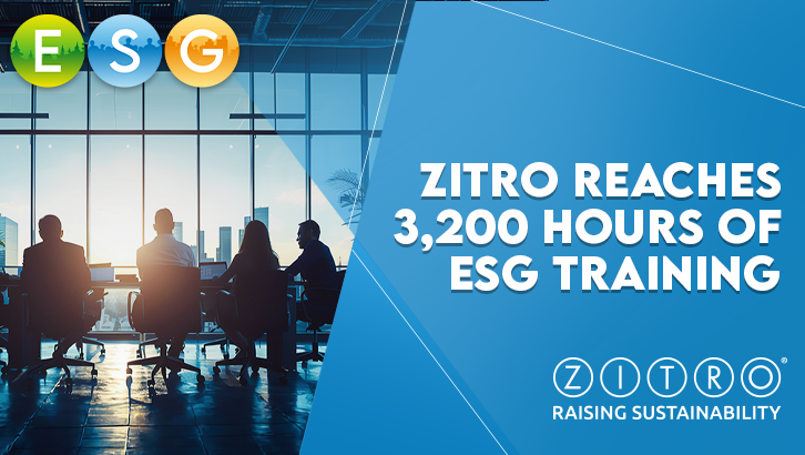 Zitro ultrapassa as 3.200 horas de treinamento em ESG em 2025