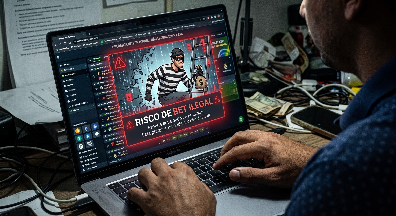 Além do bet.br: 7 travas de segurança para não cair em golpes de apostas falsas