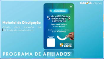 Caixa lança Programa de Afiliados na rede lotérica para Raspadinha Digital 1
