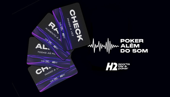 Com cartas de ação e tradutor em libras, H2 faz evento de poker para deficientes auditivos