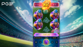 PG Soft corre para a glória com vitórias por touchdown