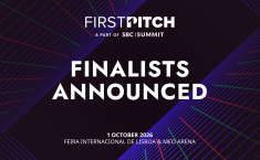 SBC Summit revela os cinco primeiros finalistas do First Pitch, que apresentarão tecnologias de jogos de última geração