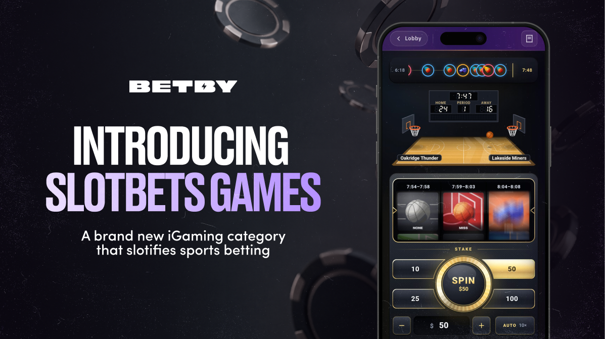 BETBY transforma a experiência de apostas esportivas em formato de slot