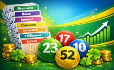 Caixa Loterías realizará seis sorteos de lotería este domingo con premios que suman un total de R$ 171,4 millones.