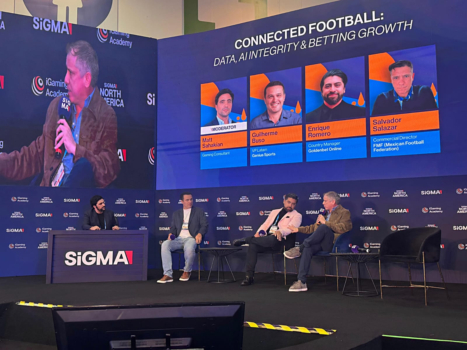 Futebol, IA e dados: SiGMA North America debateu o impacto no mercado latino de apostas