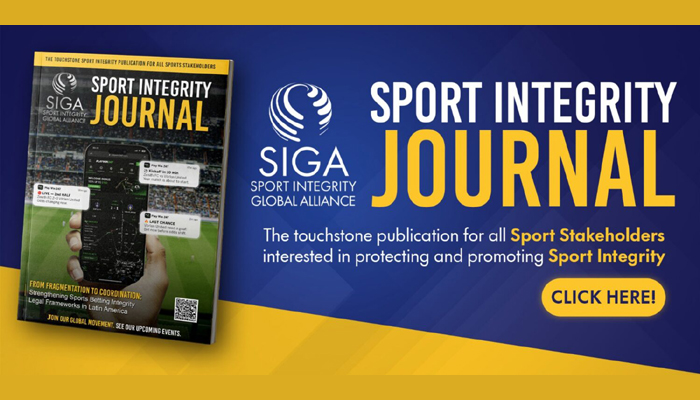 SIGA lança Sport Integrity Journal sobre integridade nas apostas esportivas na América Latina 1