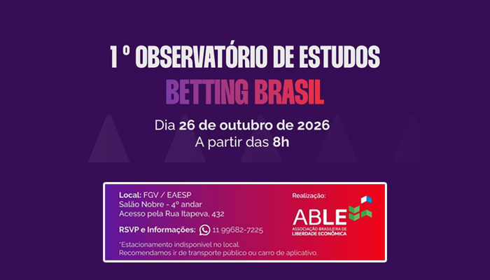 ABLE promove debate sobre apostas no ‘Observatório de Estudos Betting Brasil’