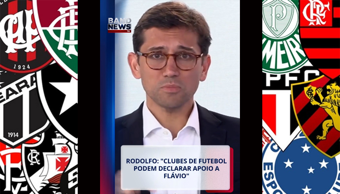 Clubes de futebol podem declarar apoio a Flávio Bolsonaro após veto de Lula a apostas