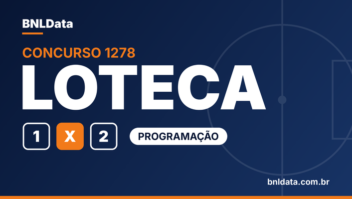 Confira a programação do Concurso 1278 da Loteca