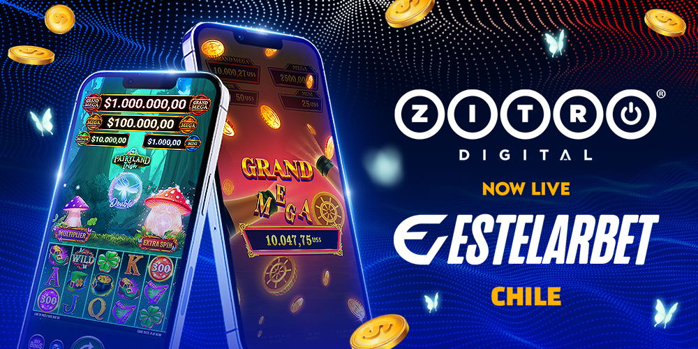 Estelarbet adiciona jogos digitais da Zitro à sua oferta online no Chile
