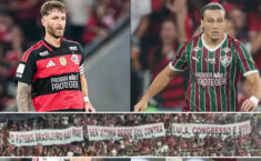 Fla-Flu vira vitrine nacional contra a proibição das bets, com protesto na camisa e na arquibancada