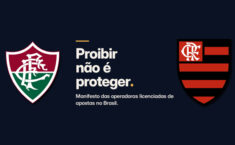 Flamengo e Fluminense estampam "Proibir não é proteger" em clássico