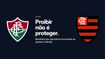 Flamengo e Fluminense estampam "Proibir não é proteger" em clássico