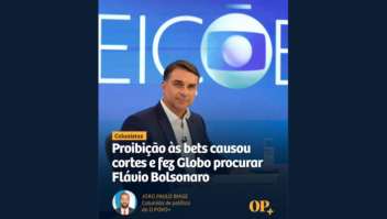 Flávio diz à cúpula da Globo que já há acordo no Congresso pela volta das bets