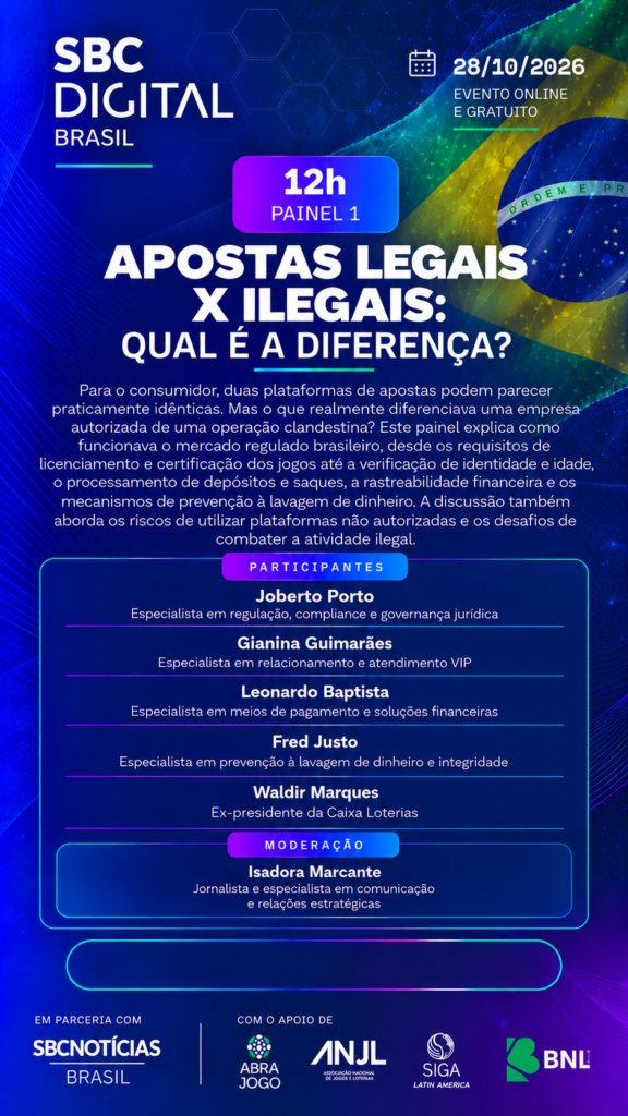 SBC Digital Brasil Day promove evento online sobre apostas com 30 especialistas 5