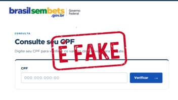 Site falso do governo cobra Pix para 'liberar' dinheiro inexistente de apostas 1