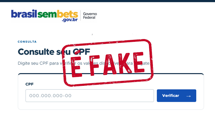 Site falso do governo cobra Pix para 'liberar' dinheiro inexistente de apostas 1