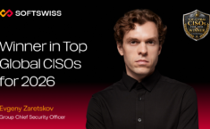 SOFTSWISS Group: CSO conquista o prêmio Top Global CISOs 2026