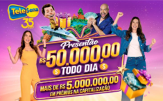Tele Sena celebra 35 anos com prêmios de R$ 50 mil todos os dias