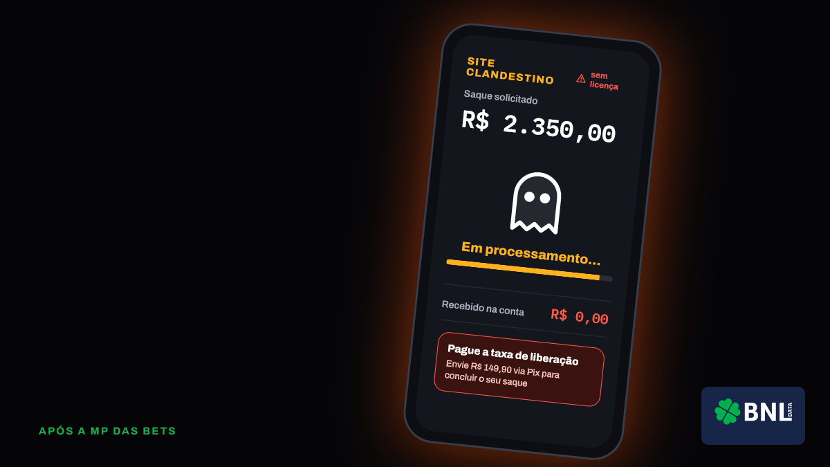 Viciados em apostas relatam assédio de plataformas clandestinas após proibição