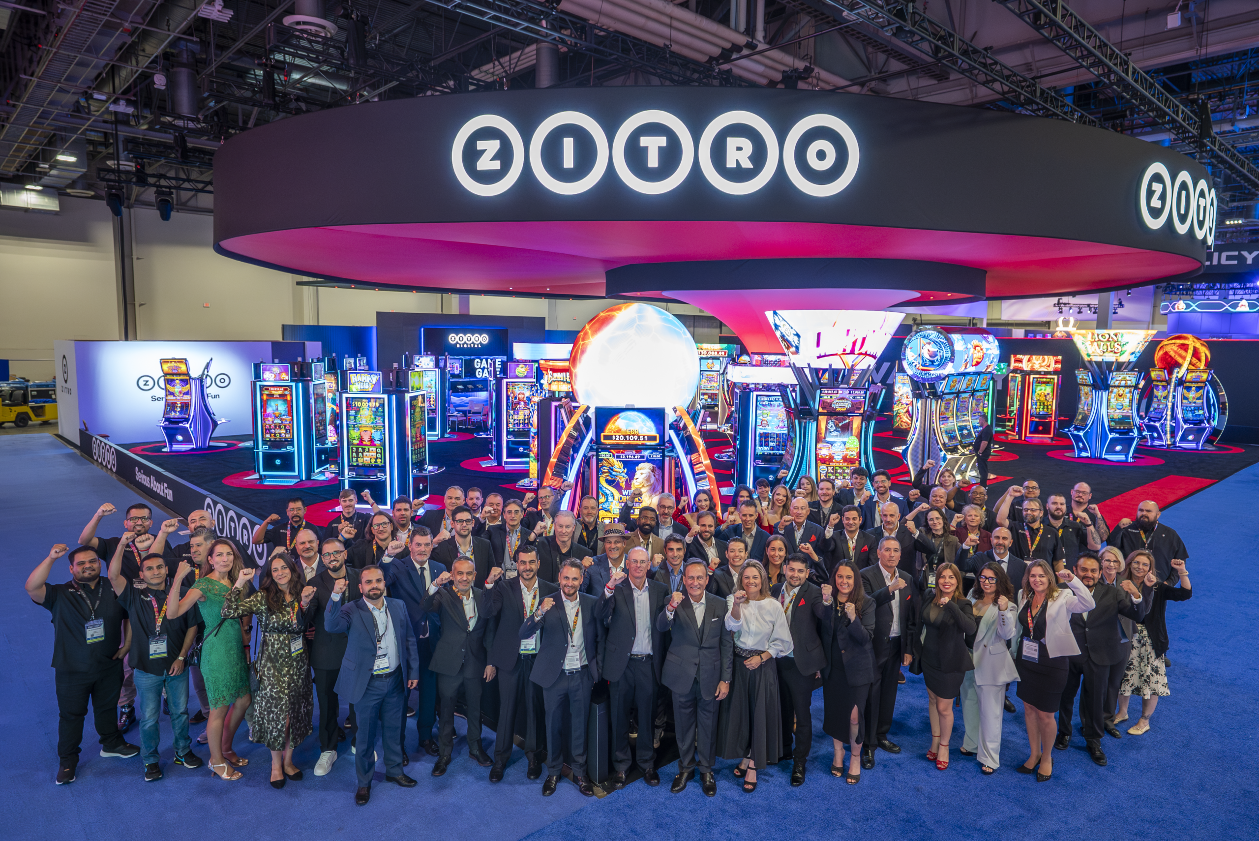 Zitro mostrou o que é levar a diversão a sério na G2E Las Vegas 2026 1
